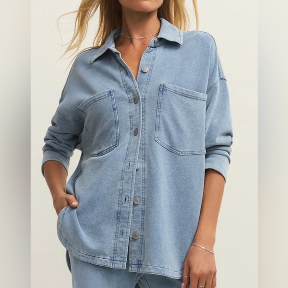 Z Supply Jackets & Blazers - Z Supply Denim top- Size XL